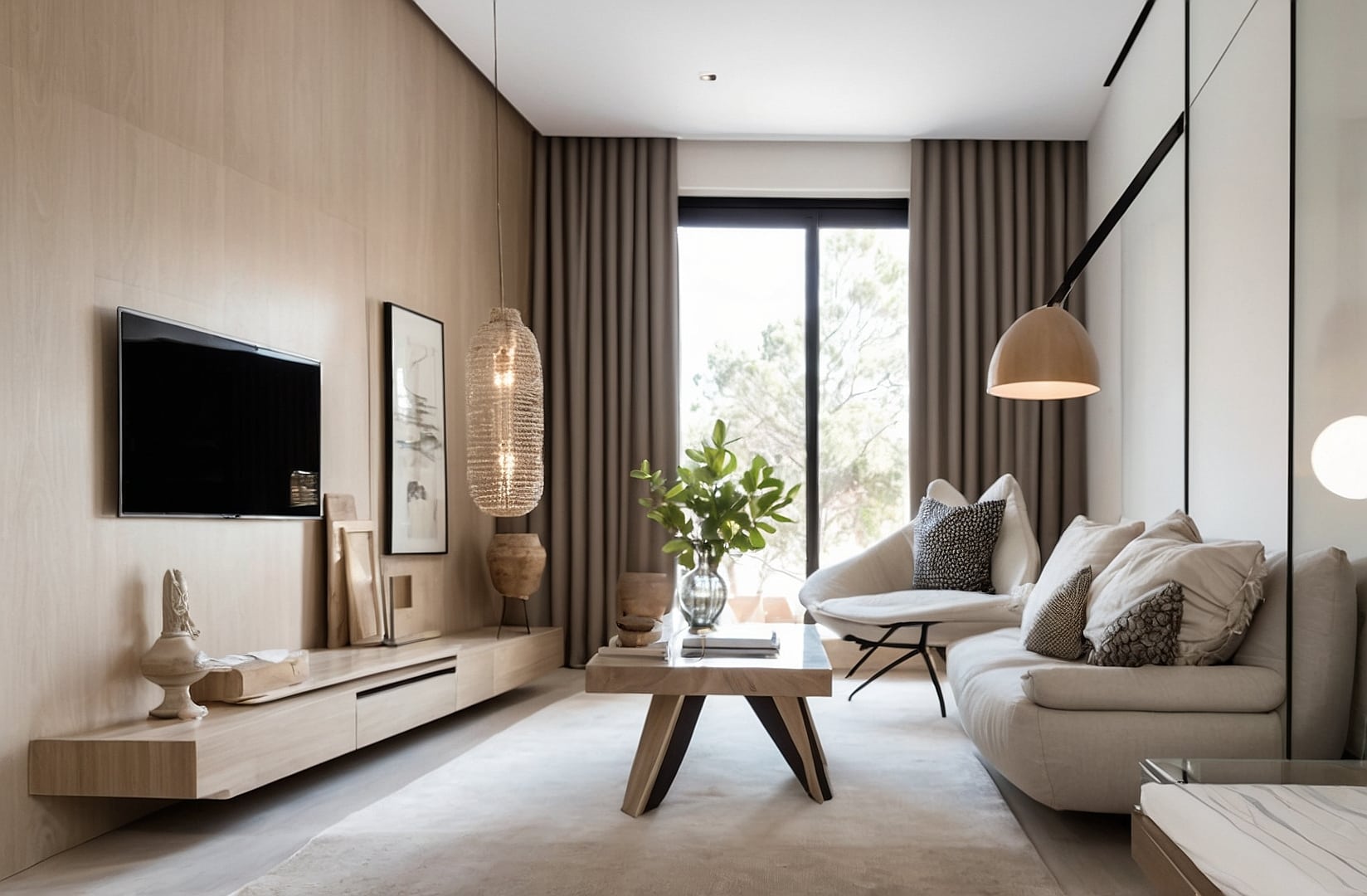 Espacio decorado con elegancia