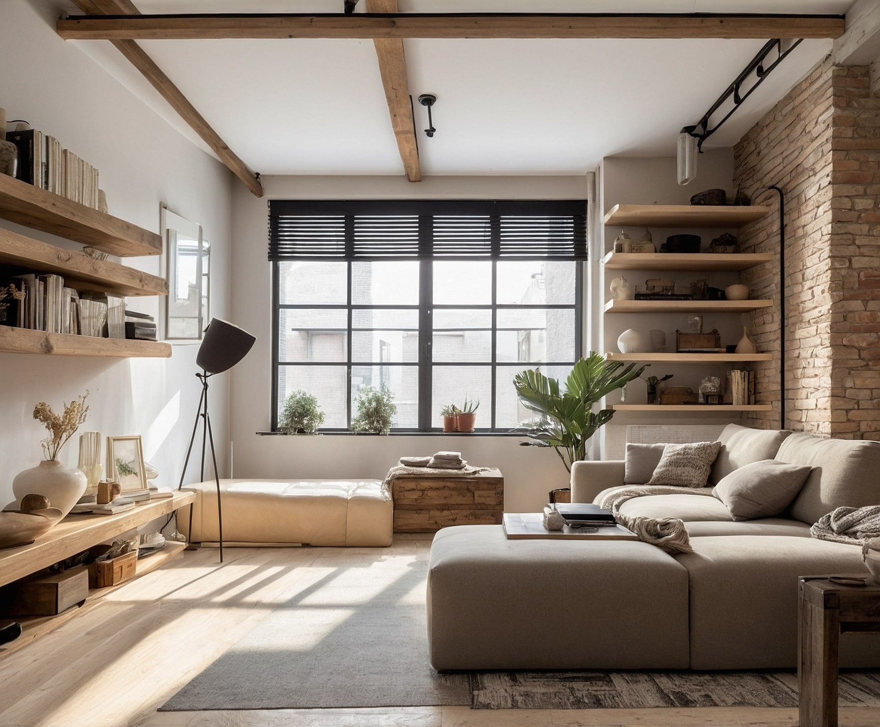 Transformación de loft en espacio elegante y funcional